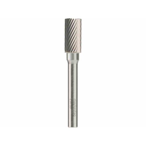 Fraise Rotative HM Tige Cylindrique avec Coupe Frontale - Aciers, Inox D. 2.5 x Lt. 38 x Lu. 12 x Q. 3 mm - Diamwood
