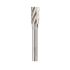 Fraise Rotative Carbure Tungstène Cylindrique avec Coupe Frontale - Aluminium D. 20 x Lt. 70 x Lu. 25 x Q. 8 mm - Diamwood