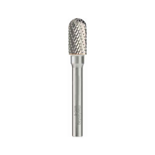 Fraise Rotative HM Tige Cylindrique Forme Boule - Fontes, Aciers D. 6 x Lt. 150 x Lu. 16 x Q. 6 mm - Diamwood