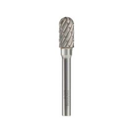 Fraise Rotative HM Tige Cylindrique Forme Boule - Aciers Spéciaux D. 12 x Lt. 70 x Lu. 25 x Q. 6 mm - Diamwood
