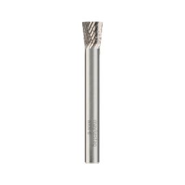 Fraise Rotative HM Tige Cylin. sans Coupe Frontale Cône Inversé - Fontes, Aciers D. 12 x Lt. 57 x Lu. 12 x Q. 6 mm - Diamwood