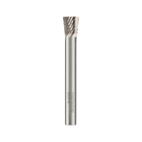 Fraise Sur Tige Carbure Coin Sans Crantage 12 Mm Tige 6 Mm Longueur Totale 57 Mm - ALPEN-MAYKESTAG