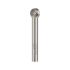 Fraise Rotative HM Tige Cylindrique Forme Sphérique - Aciers, Inox D. 6 x Lt. 35 x Lu. 5 x Q. 3 mm - Diamwood