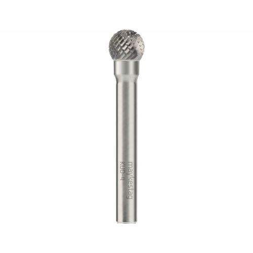 Fraise Rotative HM Tige Cylindrique Forme Sphérique - Diamant D. 10 x Lt. 54 x Lu. 9 x Q. 6 mm - Diamwood