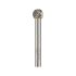 Fraise Rotative HM Tige Cylindrique Forme Sphérique - Fontes, Aciers D. 10 x Lt. 150 x Lu. 9 x Q. 6 mm - Diamwood