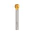 Fraise Rotative HM TiN Tige Cylindrique Forme Sphérique - Fontes, Aciers D. 10 x Lt. 54 x Lu. 9 x Q. 6 mm - Diamwood