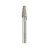 Fraise Rotative HM Tige Cylindrique Forme Bout Arrondi - Inox D. 12 x Lt. 70 x Lu. 25 x Q. 6 mm - Diamwood