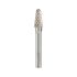 Fraise Rotative HM Tige Cylindrique Forme Bout Arrondi - Aciers Spéciaux D. 10 x Lt. 65 x Lu. 20 x Q. 6 mm - Diamwood