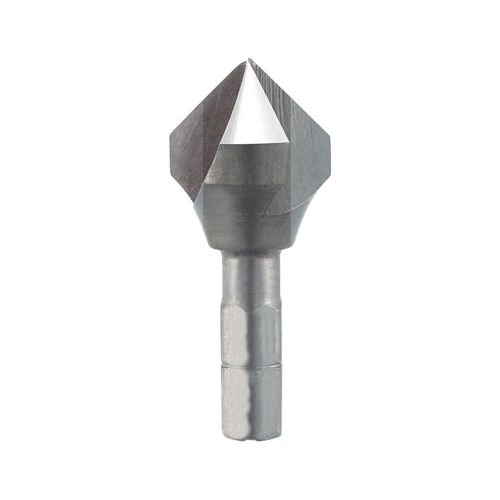 Fraise Conique à Ébavurer HSS 90° 6,3 mm - Emmanchement Hexagonal 1/4 - Longueur Totale 31 mm - ALPEN-MAYKESTAG