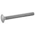 50 Vis à Métaux Tête Ronde Collet Carré 8 x 90 mm - DIN 603 - NFE27-351 - UNI 5731 - Inox A2 - D-Work