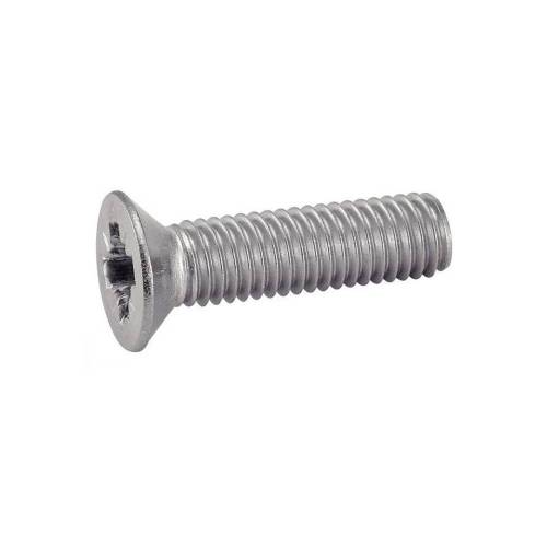 500 Vis à Métaux Tête Fraisée Pozidriv 2.5 x 10 mm - DIN 965 - ISO7046 - NFE25-119 - UNI 7688 - Inox A2 - D-Work