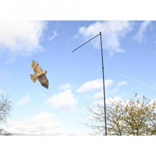 Mat Acier 4M40 avec Porte Cerf-Volant et Bras Pivotant 1M30 – 4M40, 1M30 – Résistant et Pratique - RIBIMEX
