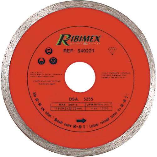 Disque Diamanté Continu 230 mm - Classe C - Double Blister - Découpe Précise et Efficace - D-Work