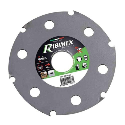 Disque à Scier 125 mm – Bois/PVC pour Meuleuse – Précision et Efficacité – RIBIMEX - RIBIMEX