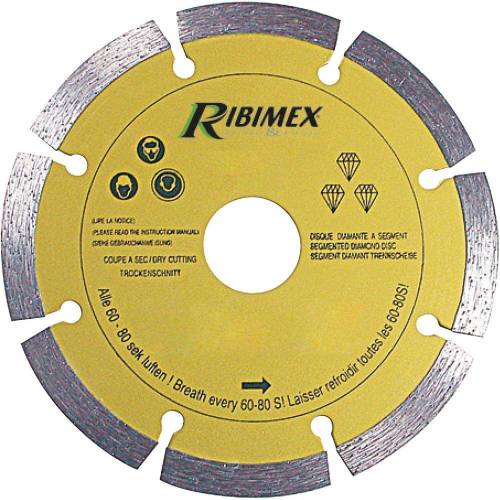 Disque Diamant Segment 125 mm – Classe A – Découpe Précise et Durable - RIBIMEX