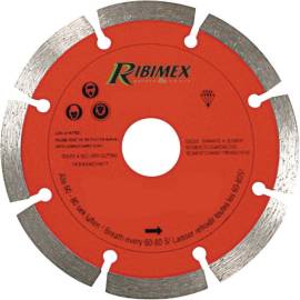 Disque Diamant Segment 125 mm - Classe C - Double Blister - Découpe Précise et Résistante - D-Work