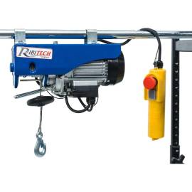 Palan Électrique 100/200kg - 12 m - Cap. de Levage et Précision - Idéal pour Chargements Lourds - D-Work