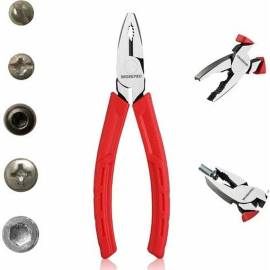 Pince Universelle Pro 200 mm - Garantie à Vie - Outil Pratique et Durable - D-Work