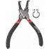 Pince Circlips Intérieure Courbe 160 mm - Précision et Facilité de Utilisation - D-Work