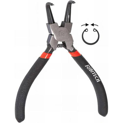 Pince Circlips Intérieure Courbe 160 mm - Précision et Facilité de Utilisation - D-Work