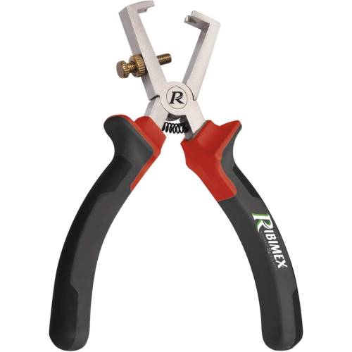 Pince à Dénuder 160 mm – Outil Précis et Ergonomique – Idéale pour Électriciens - RIBIMEX