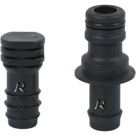 Kit Raccords 1 Bouchon et 1 Raccord Rapide - Utilisation Polyvalente - Pratique et Efficace - D-Work