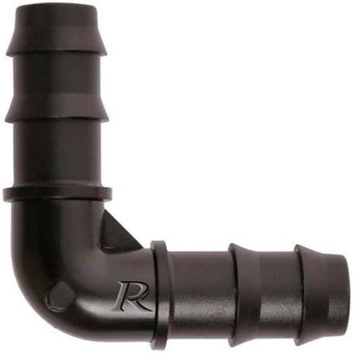 Coude Cannelé pour Tuyau D.16 mm - Lot de 5 - Résistant et Durable - Flexible - D-Work