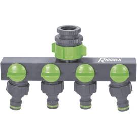 Nez de Robinet 1/2-3/4-1" 4 Circuits sur Carte – 4 Circuits – Pratique et Efficace - RIBIMEX