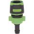 Raccord Rapide Libre Canneleté pour Tuyau 12 mm – Bi-Matière – Connexion Facile et Pratique - RIBIMEX