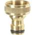 Nez de Robinet 3/4 po - Laiton - Résistant et Durable - Étanche - Idéal pour Arrosage - D-Work