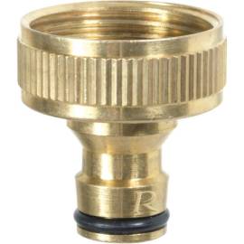 Nez de Robinet 1 po - Laiton - Résistant et Durable - Étanche - Idéal pour Arrosage - D-Work