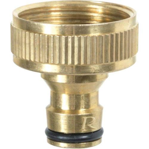 Nez de Robinet 1 po - Laiton - Résistant et Durable - Étanche - Idéal pour Arrosage - D-Work