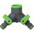 Nez de Robinet 3/4-1/2 2 Sorties Vrac - 0,04 kg - Pratique pour Raccordement de Eau - D-Work