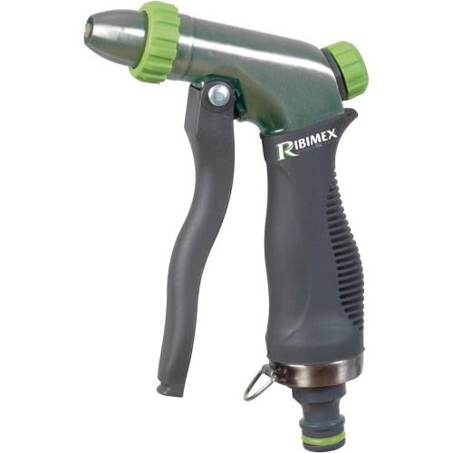 Pistolet Arrosage Métal Brosse – 0.28 kg – Résistant et Durable - RIBIMEX