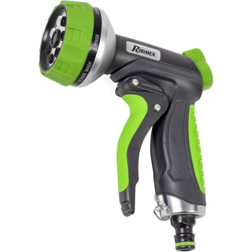 Pistolet Arrosage Zinc 7 Jets - 285 g - Pratique et Durable - Usage Pro - D-Work