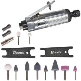 Meuleuse Droite Pneumatique – Accessoires Inclus – Pratique et Efficace - RIBIMEX