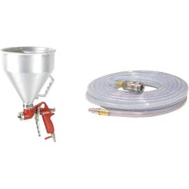 Pistolet à Crépir 5L – Aluminium – Idéal pour Application de Crépi – RIBIMEX - RIBIMEX