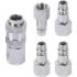 Lot de 5 Raccords Pneumatiques – Accessoires Pratiques pour Systèmes Pneumatiques – Connexion Fiable et Rapide - RIBIMEX