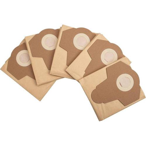 Lot de 5 Sacs Papier Aspirix 30 po - 30L - Résistants et Pratiques - Idéal pour le Stockage - D-Work