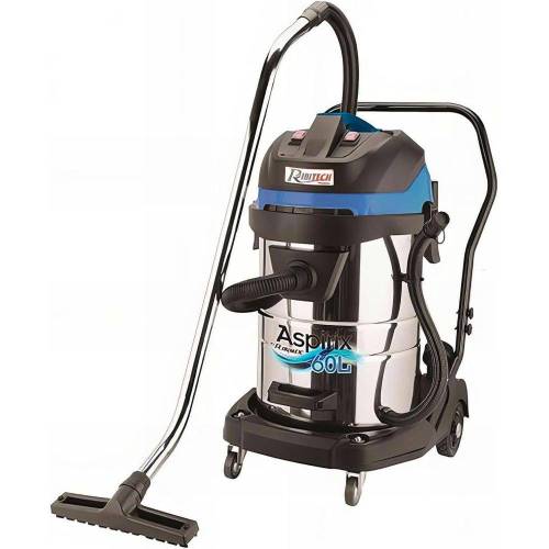Aspirateur Bidon 60L – Inox, 2 Moteurs 1000W – Puissant et Efficace – RIBIMEX - RIBIMEX