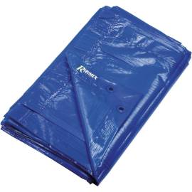 Bâche 90g/m² 5x8m – Bleue, Écologique et Résistante – Protection Idéale pour Extérieur - RIBIMEX