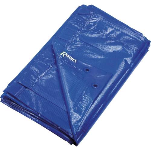 Bâche 90g/m² 5x8m – Bleue, Écologique et Résistante – Protection Idéale pour Extérieur - RIBIMEX