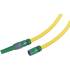 Batterie Tuyau Antiv 20m D.15 mm - Jaune - 4 Raccords Inclus - Flexible et Résistant - D-Work