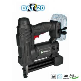 Agrafeuse/Cloueuse R-BAT20 20V – Avec Batterie 2A et Chargeur – Pratique et Puissante - RIBIMEX