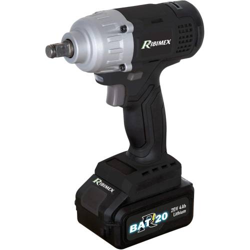 Clé à Choc 20V – Avec Batterie 4Ah et Chargeur Rapide – Puissante et Efficace – RIBIMEX - RIBIMEX