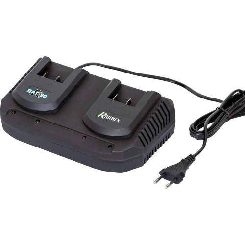 Chargeur Double R-BAT20 – 0,74 kg – Pratique et Efficace – RIBIMEX - RIBIMEX