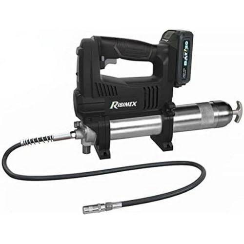 Pompe à Graisse R-BAT20 20V - Avec Batterie 2A et Chargeur - Pratique et Efficace - D-Work