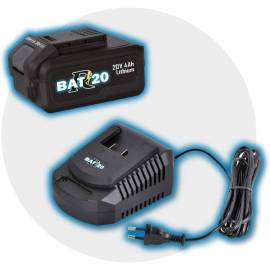 Chargeur Rapide + Batterie 4Amp – Utilisation Universelle – Performance Optimale et Efficacité - RIBIMEX