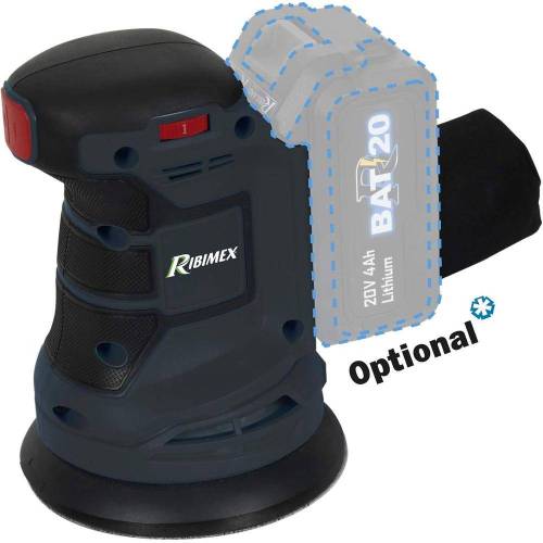 Ponceuse Orbitale R-BAT20 20V – Sans Batterie ni Chargeur – Polyvalente et Efficace – Idéale pour Finitions - RIBIMEX