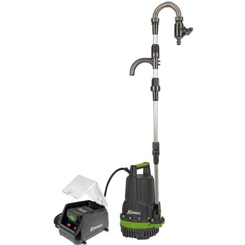 Pompe Vide-Fut et Vide-Cave 20V – Avec Batterie 2A – Performance Élevée et Pratique – RIBIMEX - RIBIMEX